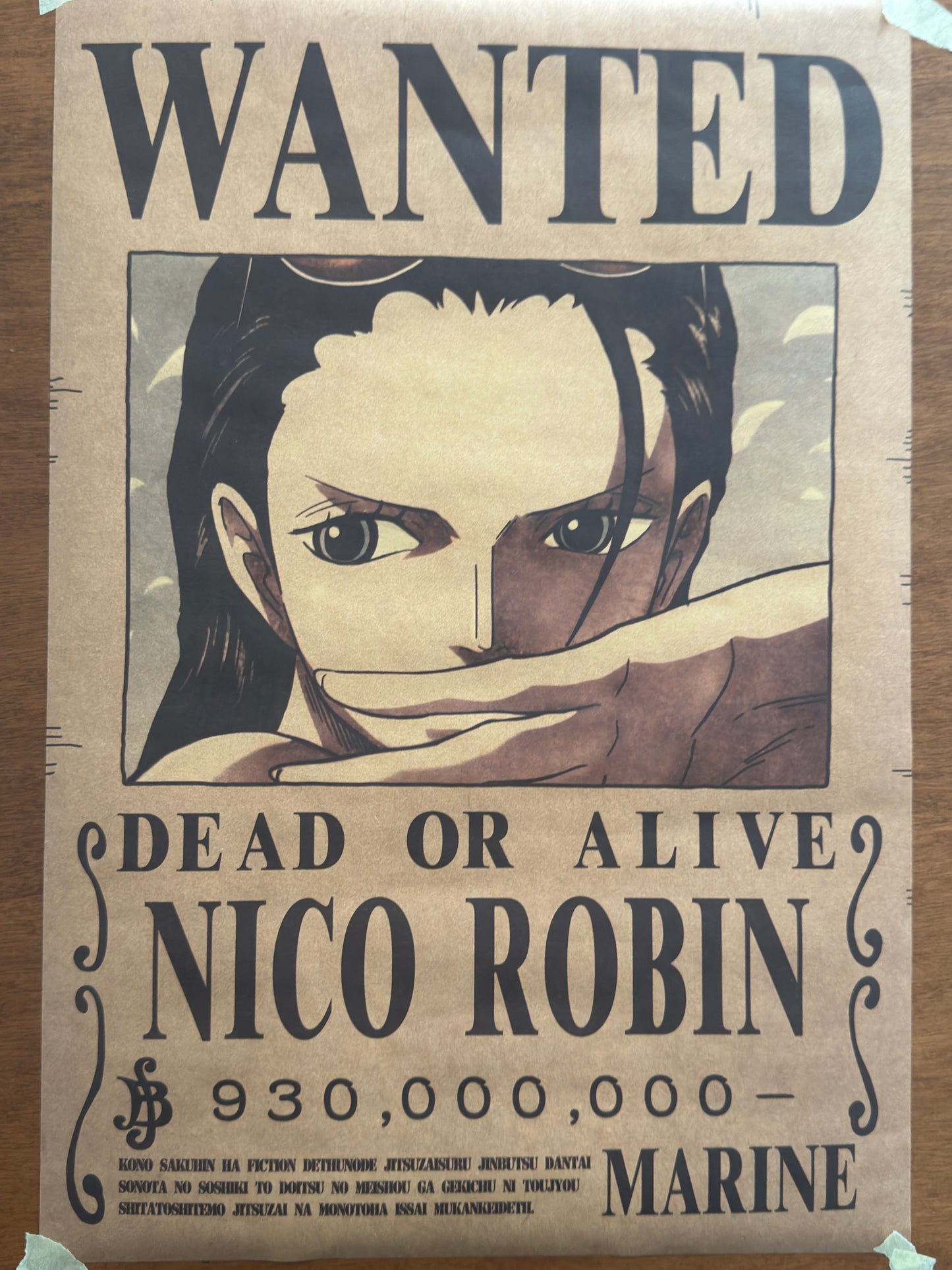(Mirai Outlet) Poster One Piece - Nico Robin (New) Wanted