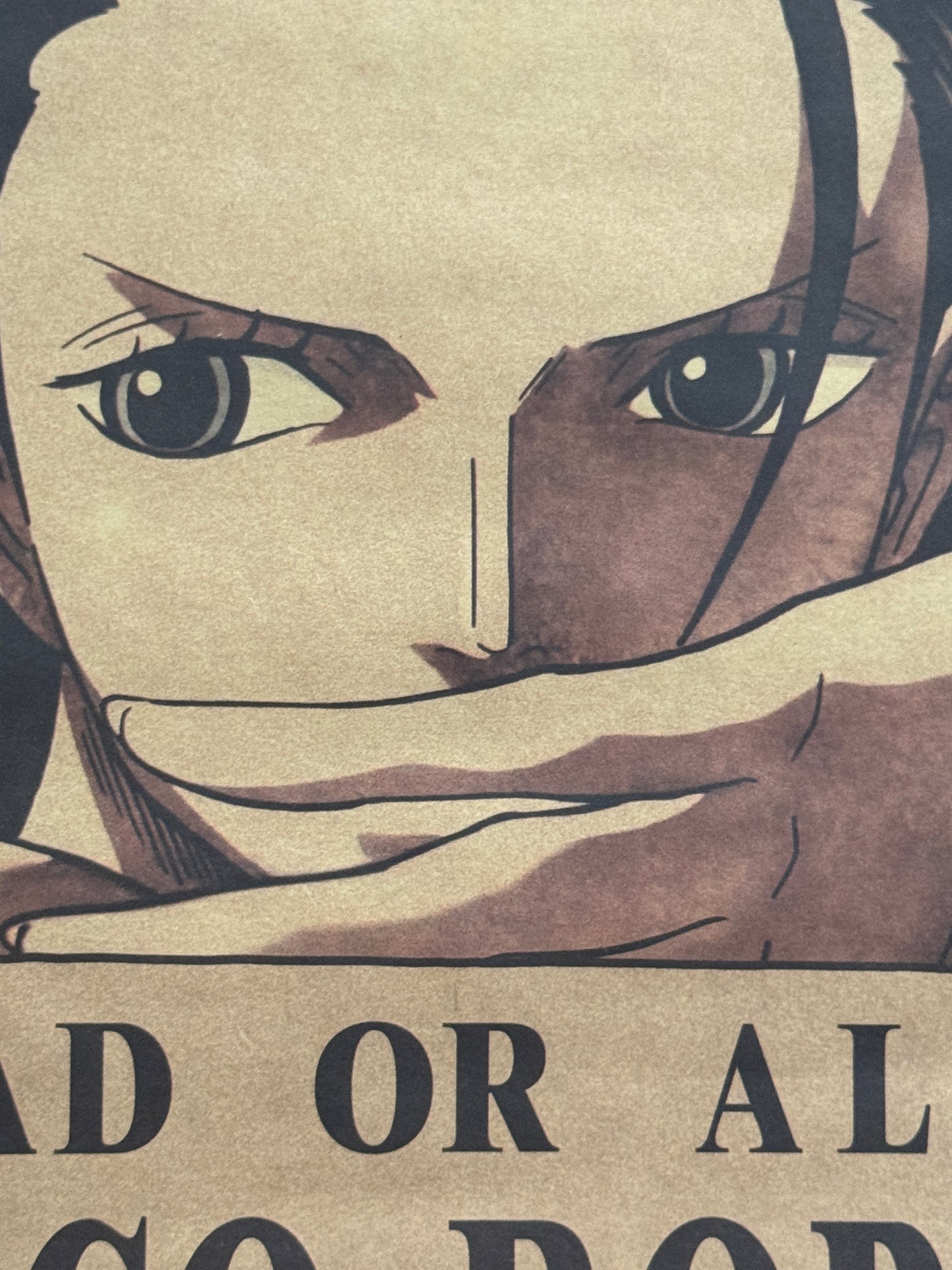 (Mirai Outlet) Poster One Piece - Nico Robin (New) Wanted
