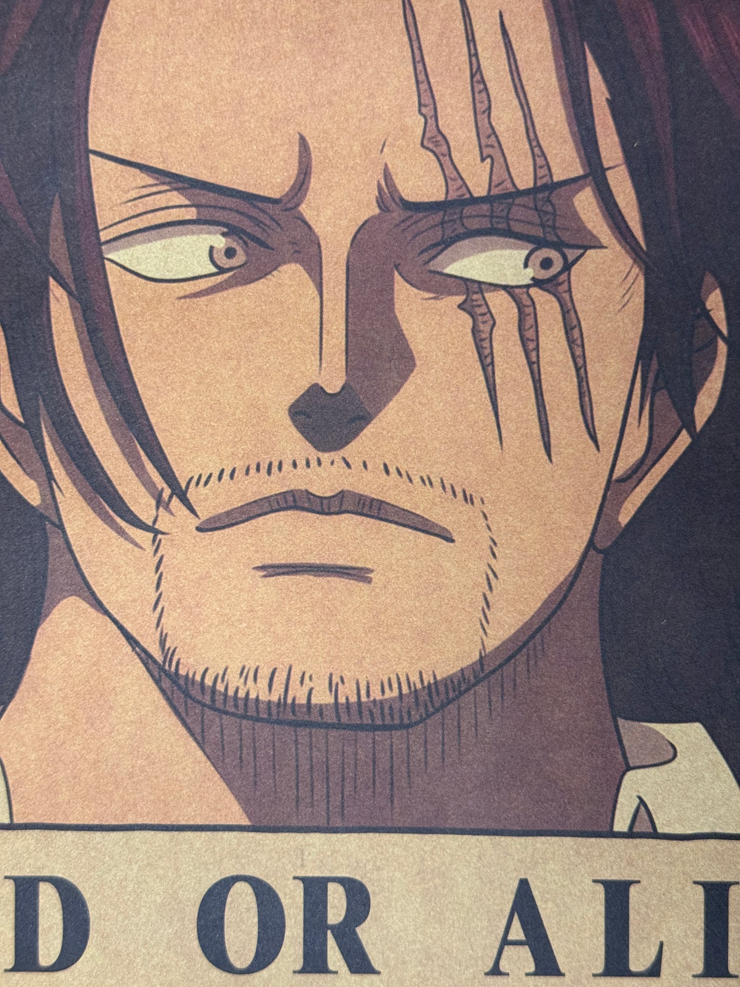 (Mirai Outlet) Poster One Piece - Shanks | Wanted