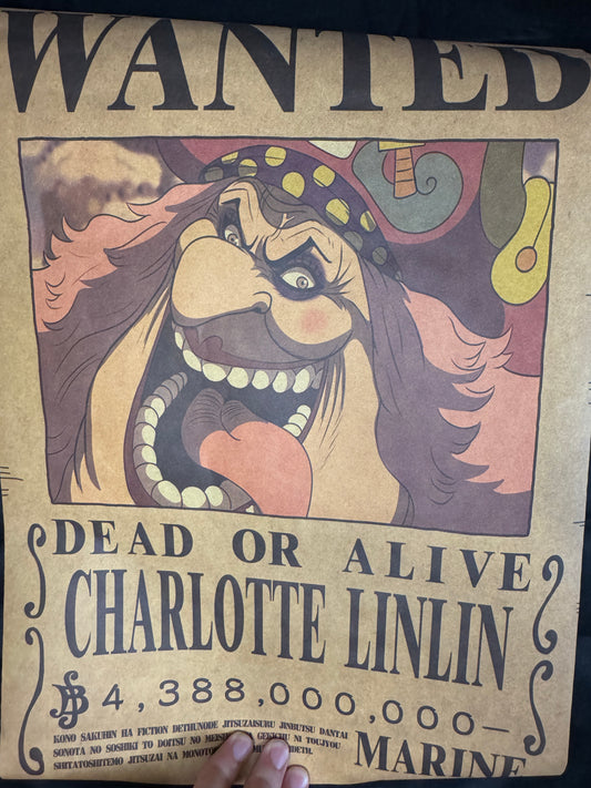 (Mirai Outlet) Poster One Piece - Big Mom Wanted