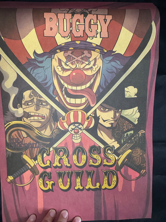 (Mirai Outlet) Poster One Piece - Crossy Guild