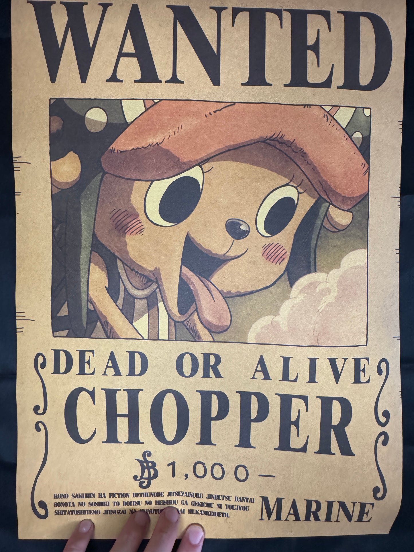 (Mirai Outlet) Poster One Piece -Chopper (New) | Wanted
