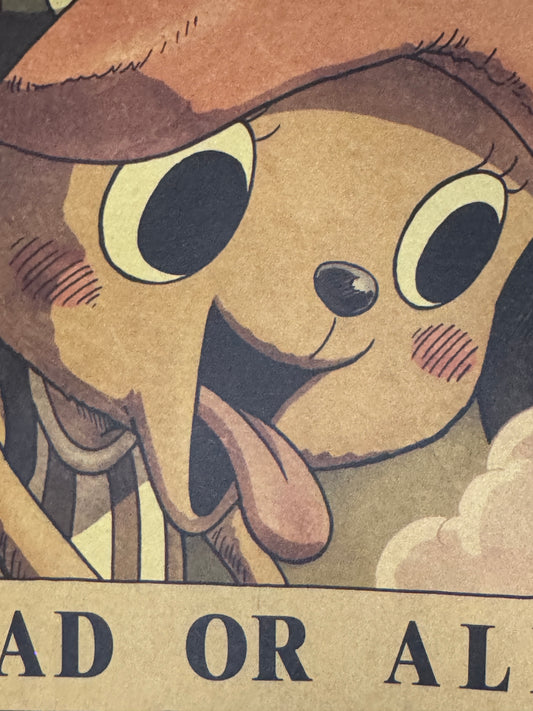 (Mirai Outlet) Poster One Piece -Chopper (New) | Wanted