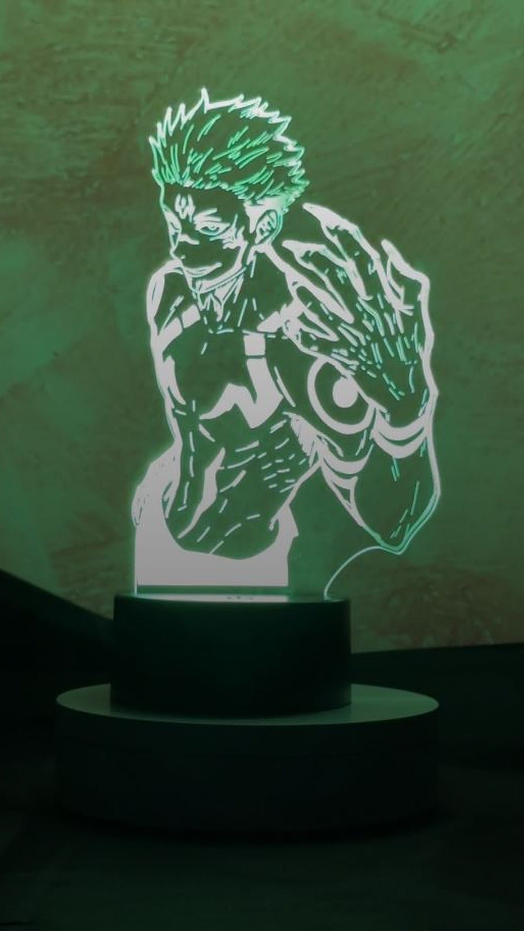 (Mirai Standard) Lampada 3D LED – Sukuna 2 | Jujutsu Kaisen