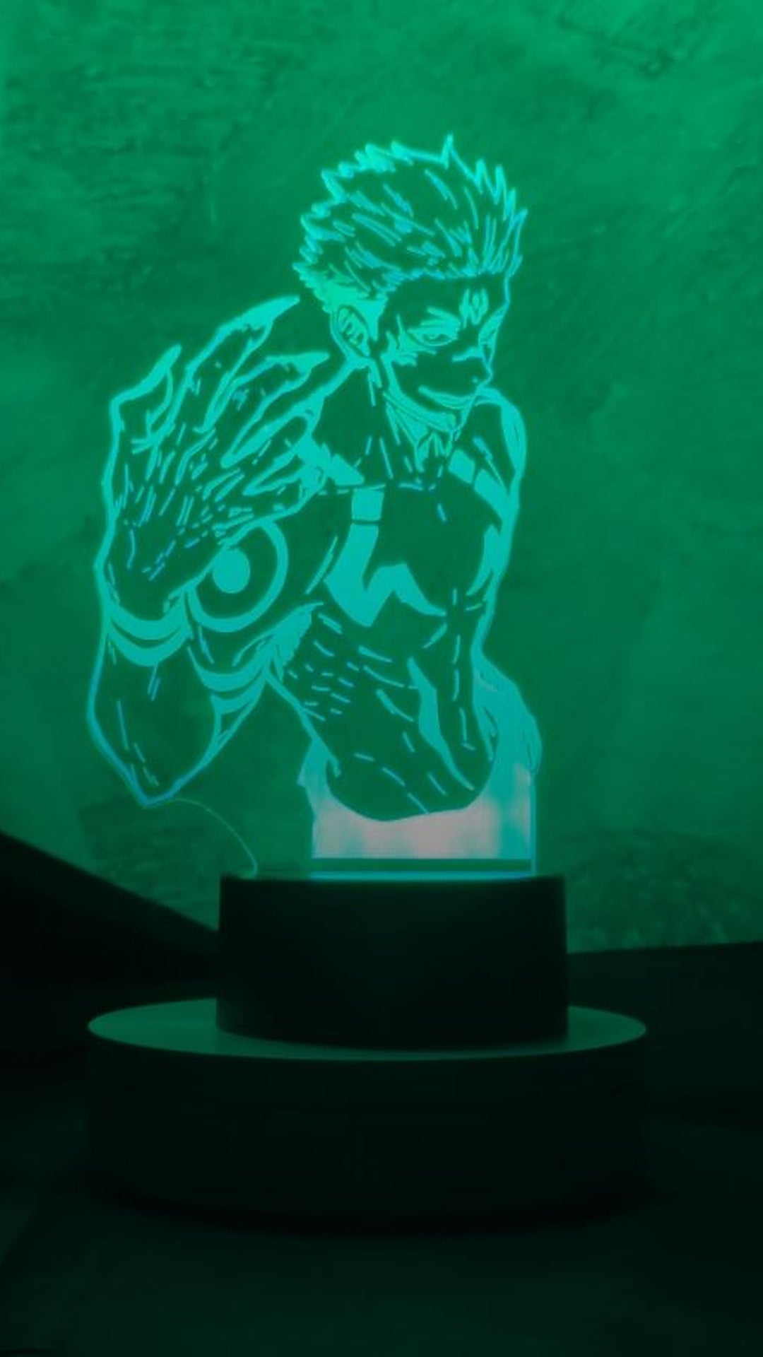 (Mirai Standard) Lampada 3D LED – Sukuna 2 | Jujutsu Kaisen