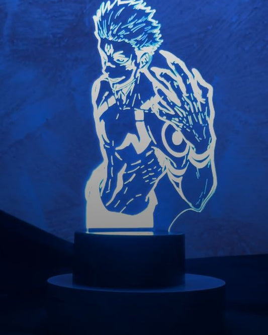 (Mirai Standard) Lampada 3D LED – Sukuna 2 | Jujutsu Kaisen