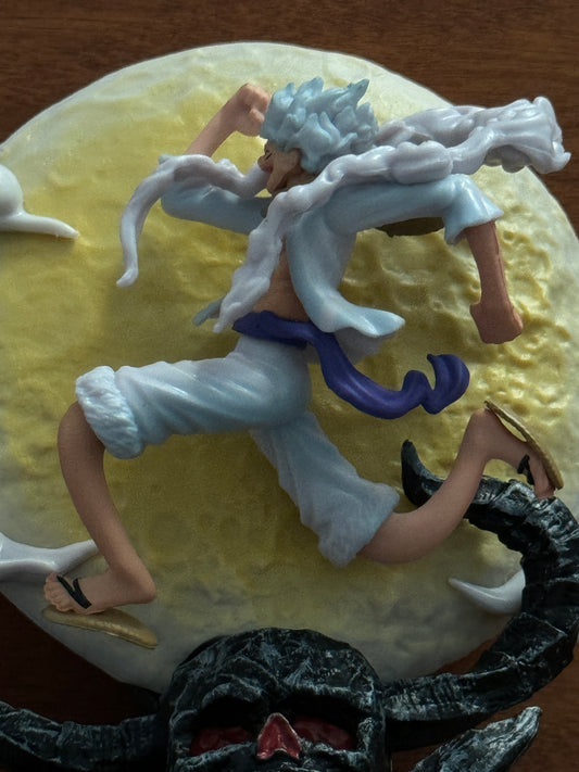 (Mirai Outlet) Statua Luffy Gear 5 – 14cm | Collezione One Piece