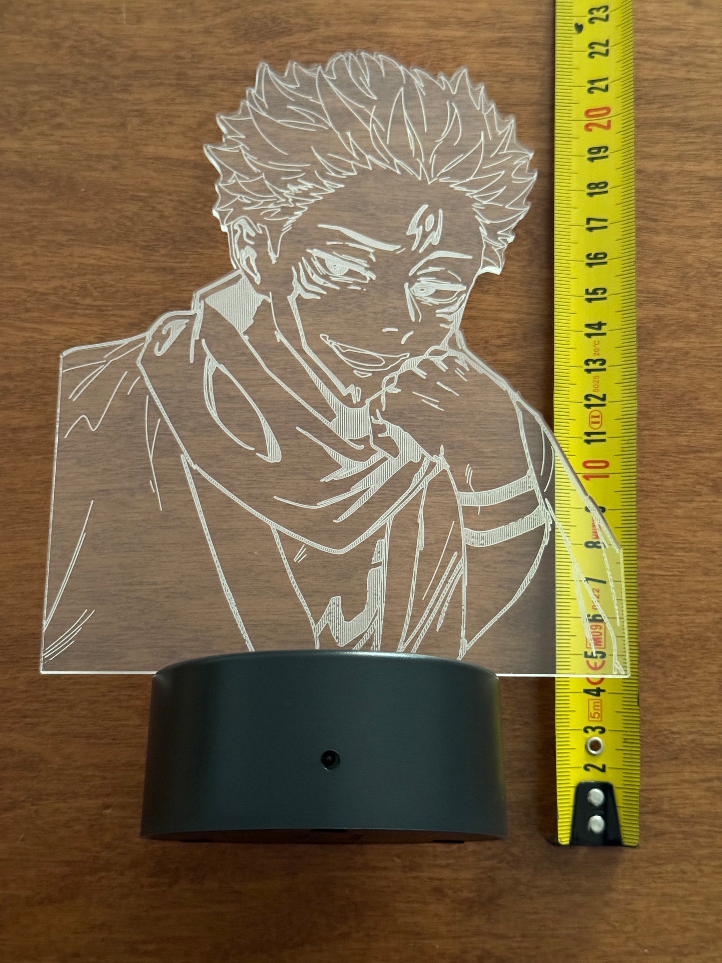 (Mirai Standard) Lampada 3D LED – Sukuna (Jujutsu Kaisen)