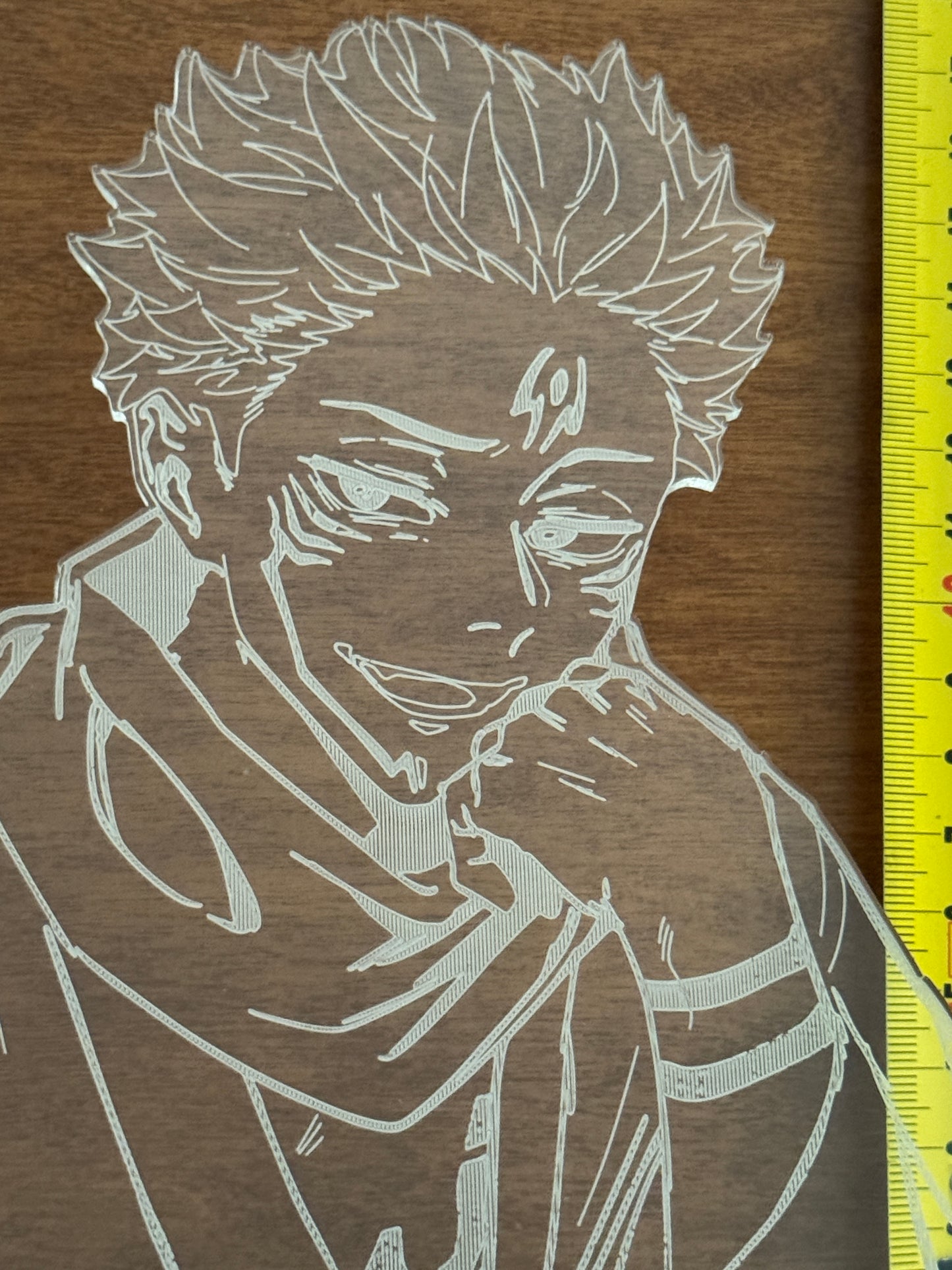 (Mirai Standard) Lampada 3D LED – Sukuna (Jujutsu Kaisen)