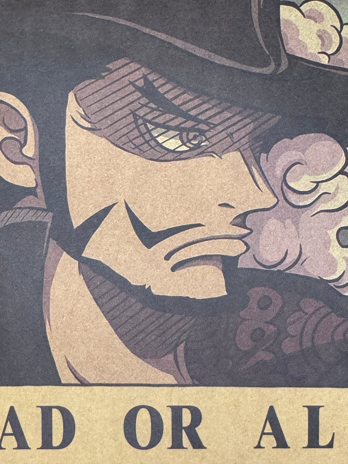 (Mirai Outlet) Poster One Piece - Dracule Mihawk | Wanted