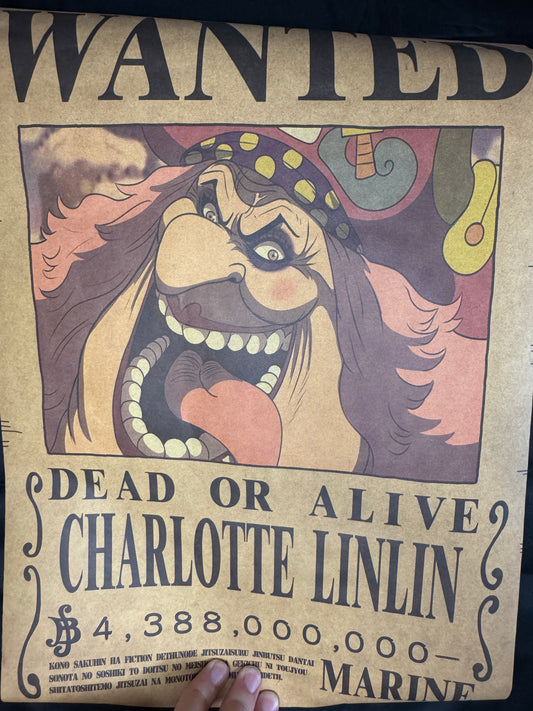 (Mirai Outlet) Poster One Piece - Big Mom Wanted