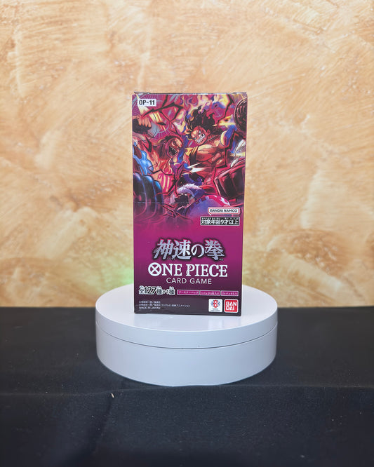 Box One Piece OP-11 | A Fist of Divine Speed (JAP)