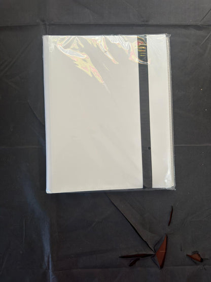 Album 9 Tasche – Raccoglitore carte TCG (Nero / Bianco / Blu) 📘🃏