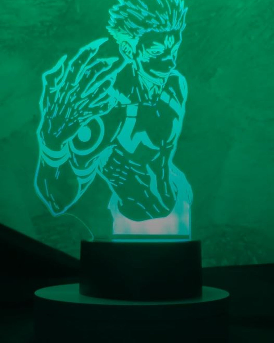 (Mirai Standard) Lampada 3D LED – Sukuna 2 | Jujutsu Kaisen