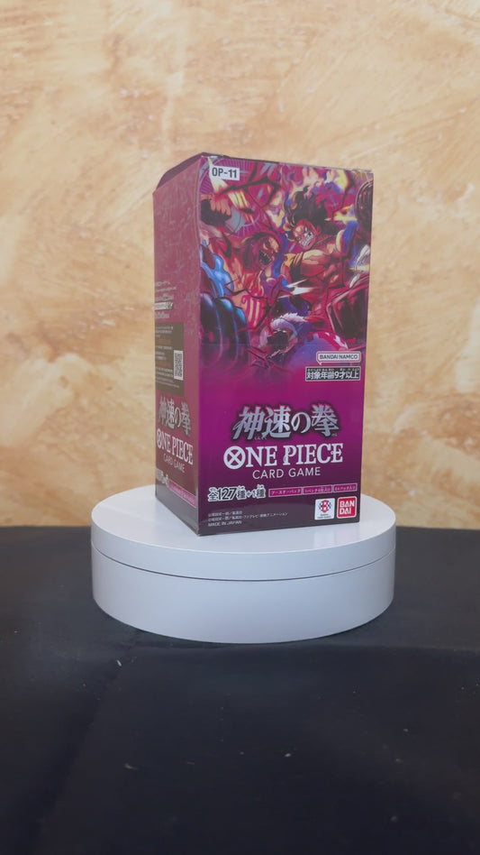 Box One Piece OP-11 | A Fist of Divine Speed (JAP)