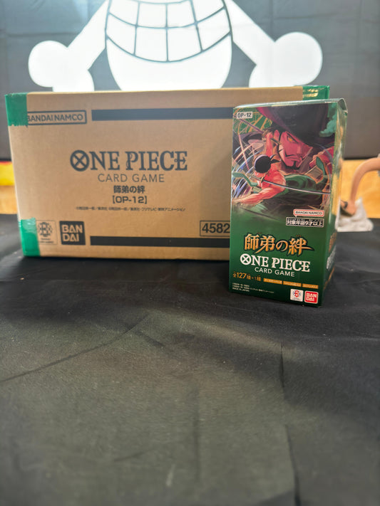 One Piece Card Game OP-12 – Legacy of the Master (Box Giapponese)