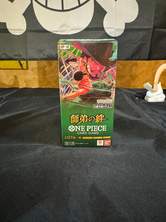 One Piece Card Game OP-12 – Legacy of the Master (Box Giapponese)